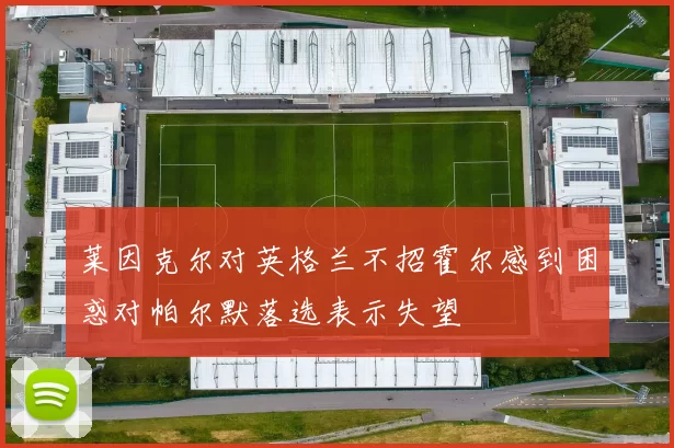 莱因克尔对英格兰不招霍尔感到困惑对帕尔默落选表示失望